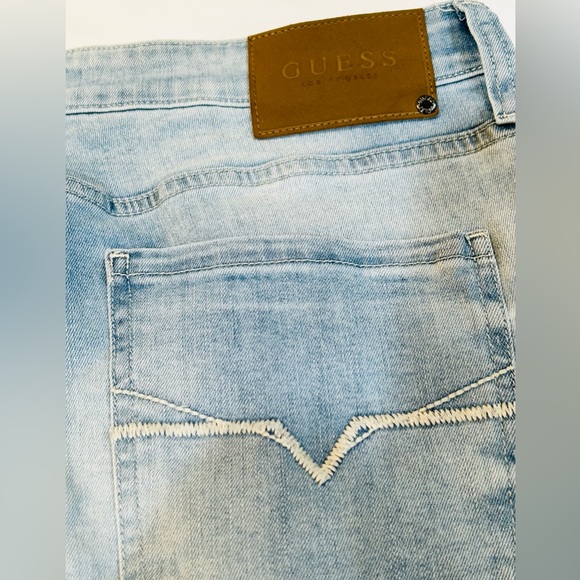 Guess Jeans Guess Mens Relaxed Fit Light Wash Jeans 34x34 Poshmark